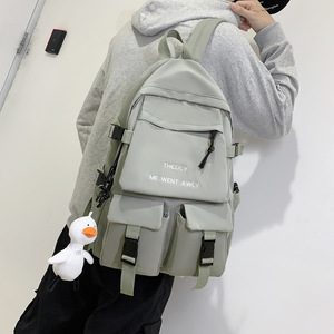 Student <b>Backpack</b> 18 In Multiple Pockets Unisex <b>School</b> Education Letter Pattern Summer 2023 - Product Image 2