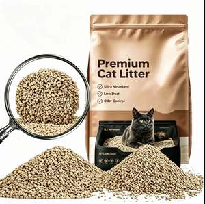 Échantillon Gratuit OEM Litière pour Chat à Fort Pouvoir Agglomérant à Base de Bentonite, Contrôle Supérieur des Odeurs, Naturelle, Faible Émission de Poussière, Idéale pour les Foyers Multi-Chats - Product Image 1