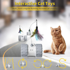 Juguete Interactivo para Mascotas, Cola Rápida Eléctrica Inteligente, Juguete Interactivo y <span class=keywords><strong>de</strong></span> Movimiento para Gatos - Product Image 6