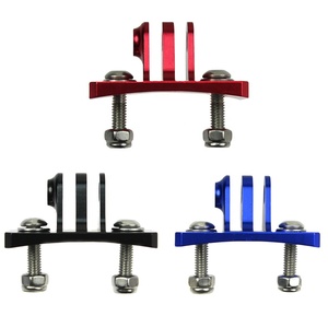 Giá đỡ gắn mũ bảo hiểm nhảy dù CNC, bộ chuyển đổi cố định cho <span class=keywords><strong>GoPro</strong></span> <span class=keywords><strong>Hero</strong></span> 13 12 11 10, Insta360 X4 và camera hành động OSMO - Product Image 1