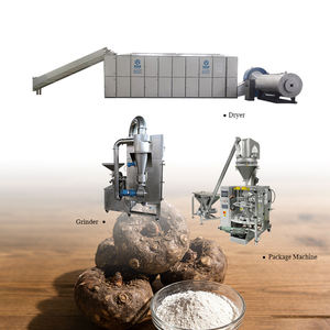 Línea de producción de polvo Konjac, pelador Konjac, máquina cortadora secadora, máquina de fabricación de polvo Konjac deshidratado - Product Image 1