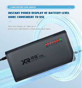 Chargeur rapide 60V20Ah 180W avec affichage 7 LED, chargeur de batterie intelligent pour véhicules électriques et scooters, OEM/ODM pris en charge - Product Image 2