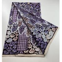 Tissus imprimés Grand Wax Fashion Glitters, Textile Hollandais, Tissu Africain à Carreaux en Coton, Véritables Imprimés Wax