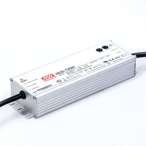 Драйвер LED MEAN WELL HLG-120H-12 120W 12V 10A CC/CV для освещения рыболовных хозяйств, улиц, парковок и теплиц - Product Image 1