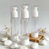 Flacon pulvérisateur sans air 5 ml 15 ml Luxe Transparent Corps Cosmétique Vaporisateur Tonique Flacon 100 ml Nouveau