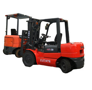 Heli Brand Japanese Isuzu Diesel Engine Forklift 3 Ton <b>Used</b> Material Handing Fork Lift Truck for Warehouse - Product Image 1