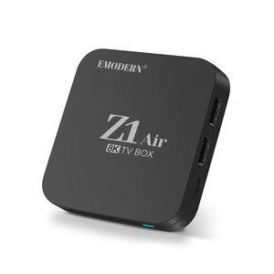 Meilleures ventes Z1 Max Android 15.0 Boîtier TV intelligent 4K 8K UHD Télécommande BT WiFi 2.4G/5G OEM/ODM Vente en gros - Product Image 1