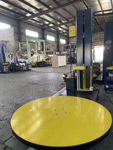 Volautomatische Verticale <span class=keywords><strong>Pallet</strong></span> Omsnoeringsmachine En <span class=keywords><strong>Pallet</strong></span> Rekfolie Wikkelmachine - Product Image 2