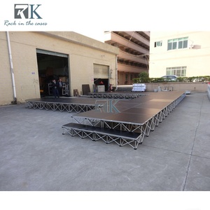 Scène modulaire avec podium en aluminium, scène simple et démontable en promotion - Product Image 3