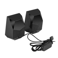 Mini PC S-555, haut-parleur filaire 3W*2, haut-parleur d'ordinateur de bureau