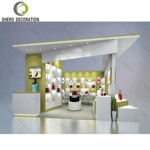 Chaussures de luxe Boutique Idées de décoration Sac Magasin Meubles Moderne Chaussures Magasins Affichage Vitrine Design - Product Image 6