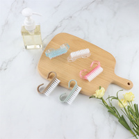 Brosse à poussière pour ongles en forme de corne, haute qualité, très vendue, outil de nettoyage des ongles