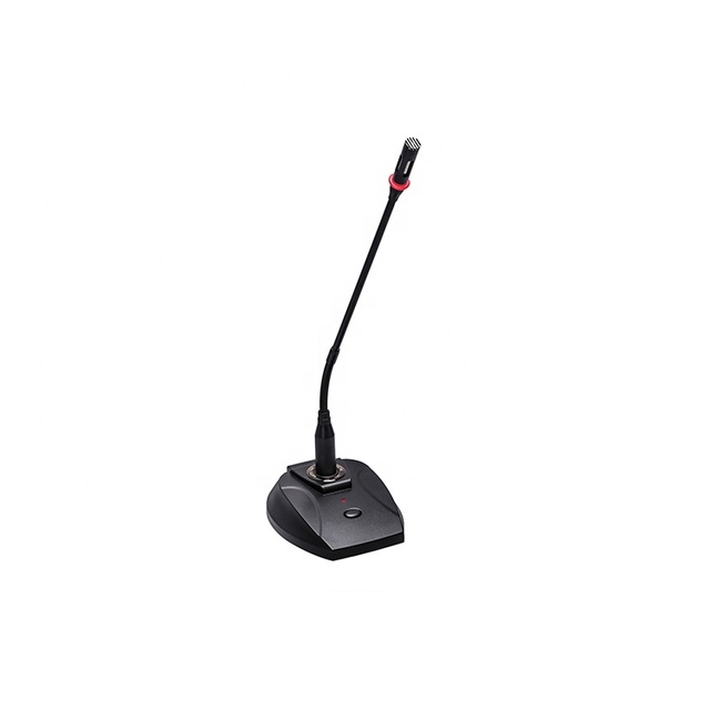 318M With Prompt Sound Gooseneck Wired Conference Microphone System for Conference Room Desktop