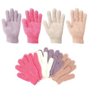 Prix de gros : Ensemble de gants de bronzage auto-bronzant en microfibre rembourrés simples, gants exfoliants et gants pour le visage, pour le bronzage sans soleil et la application de lotion corporelle - Product Image 4