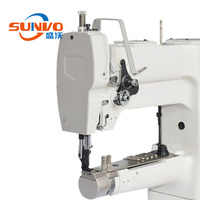Prix bon marché 246 sac en cuir sac à main robuste bras cylindrique Machine à coudre industrielle avec petit diamètre et tête haute
