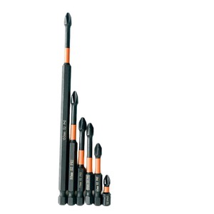 S2 Phillips Screwdriver Set 6mm Shank 50 70 90 150mm Length Magnetic Black Phosphate Finish - Product Image 4
