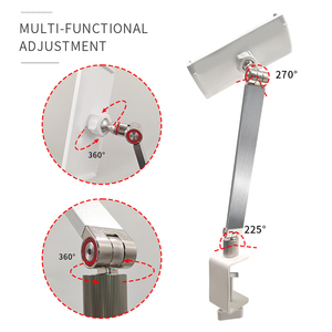 <span class=keywords><strong>Support</strong></span> de téléphone et tablette rotatif à 360° réglable en gros, <span class=keywords><strong>support</strong></span> paresseux portable à clipser pour lit et bureau - Product Image 3