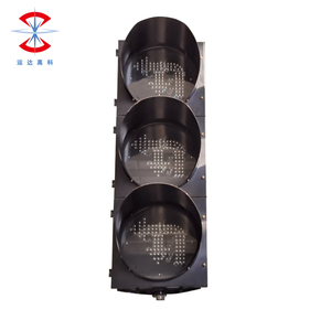 ישיר מותאם אישית נראות גבוהה רב תכליתיות אדומה החץ הצהוב ספירה לאחור טיימר לפנות שמאלה האות אור לכביש - Product Image 1