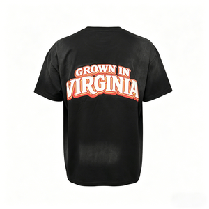 Private Label Oversized Acid Washed Vintage Men's T-Shirt 100% Cotton Eco-Friendly <b>Hip</b> Hop Style Heavyweight Fabric - Product Image 2