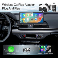 Adaptateur CarPlay sans fil portable Meihua pour voiture, caméra embarquée et moniteur pour bébé sur siège arrière avec garantie d'un an
