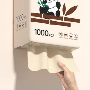 Papel Higiénico Colgante Suave de Diseño Personalizado Premium, 4 Capas de Pulpa de Bambú, Fuerte Absorción, Ecológico y Seguro - Product Image 2