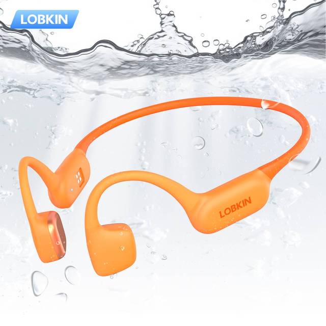 LOBKIN Hot-selling Bone Conduction Headphones Wireless Swimming Headphones Open Ear Earphones with Microphone IPX8 Waterproof