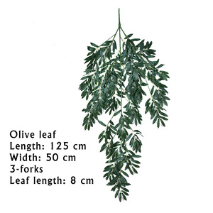 Nhân Tạo Wisteria Màu Xanh Lá Cây Nho Lá Và Boston Ivy Dây Leo Trang Trí Loại Nhân Tạo Nhà Máy - Product Image 2