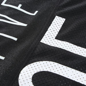 Camisetas de béisbol bordadas de malla transpirable, fabricación OEM, uniforme de béisbol con logotipo personalizado para hombres de talla grande, absorbe la humedad rápidamente - Product Image 4