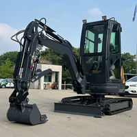 HARGA TERJANGKAU Excavator Mini 2 Ton Mesin Kubota Bersertifikasi EPA CE Euro 5 Distributor Dicari Perlindungan Mini Digger