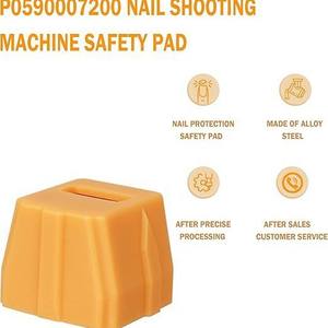 Puntas de goma para pistola de clavos Bostitch JA5101E1, almohadilla de seguridad de plástico, diseño de punta que no daña. - Product Image 4