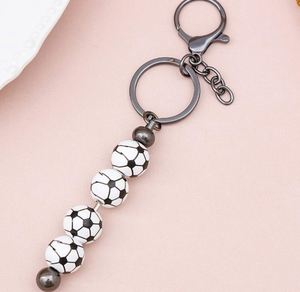 Wholesale Soccer Football <b>Key</b> <b>Chains</b> Soft <b>Rubber</b> PVC 3D Football Keychain Bag Pendant Car KeyChain Souvenirs Toy Gifts - Product Image 6