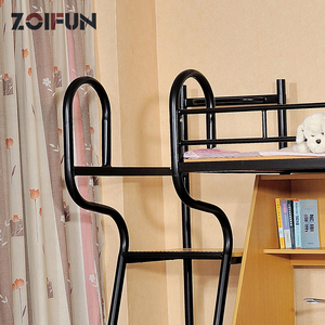 Muebles para Dormitorio Escolar, Literas <span class=keywords><strong>con</strong></span> <span class=keywords><strong>Escalera</strong></span> para Estudiantes y Cama Individual <span class=keywords><strong>con</strong></span> Escritorio Integrado <span class=keywords><strong>Debajo</strong></span> - Product Image 3