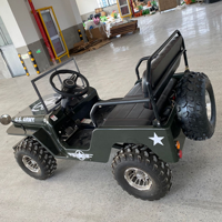 Mini Jeeps Eléctricos Nuevos de Fábrica, Legales para Circular en Carretera, Willys Jeep Go Kart