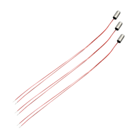 Resistor NTC Thermistor 10k 50k 190mm 3435 3950 4*10mm Sensor Suhu NTC untuk Mesin Cuci Piring Tahan Air OEM ODM ISO9001