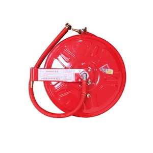 Red Flexible <b>Fire</b> Hose Reel Foam Firefighting Equipment Retractable Hose Connector for Airport <b>Fire</b> Protection - Product Image 5