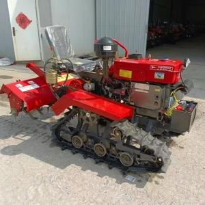 Mini Tractor Diesel <span class=keywords><strong>de</strong></span> Bajo Perfil, 2 Cilindros, 4x4, con Motor <span class=keywords><strong>de</strong></span> 19HP, Micro Cultivador y Rotocultivador - Product Image 3