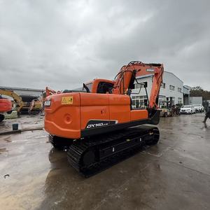 Excavatrice Doosan DX140LC-9C d'occasion, haute qualité, excavatrice de 10 à 20 tonnes, prête à être expédiée, Doosan DX120 DX140 DX150 DX160 DX200 - Product Image 3