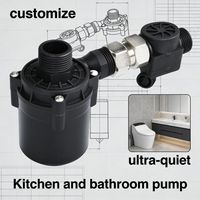 Bomba de Circulación Mini de 24V CC, Compacta, Silenciosa y de Alta Eficiencia, IP68, para Sistemas de Inodoros Inteligentes y Bañeras