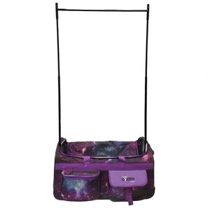Free sample <b>Large</b> Black Trolley Dance Bags at Wholesale Prices with Garment Rack China Duffle Bag for Girls and Dance <b>Roller</b> Bag - Product Image 1