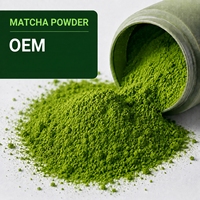 Poudre de Matcha Biologique Pure de Marque Privée OEM, Poudre de Matcha Premium, Boîte de 30g