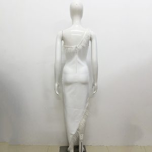 ชุดราตรีหรูหราของผู้หญิงชุดราตรีสีดำประดับด้วยเลื่อมทรงเข้ารูปชุดสำหรับงานแต่งงาน - Product Image 4