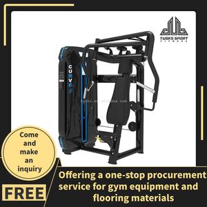 Máquina de gimnasio de prensa de pecho sentado para entrenamiento de fuerza, equipo de ejercicio corporal con selección de carga de Pin - Product Image 2
