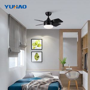 30 inci ABS mewah 4 pisau <span class=keywords><strong>Motor</strong></span> DC kebisingan rendah CE ETL bersertifikat dekorasi kamar tidur kipas langit-langit dengan lampu LED - Product Image 6