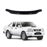 Protecteur de capot noir pour Nissan Navara D22 2002-2013 déflecteur de capot
