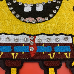 Dessin animé ongles <span class=keywords><strong>perles</strong></span> éponge bébé serviette broderie <span class=keywords><strong>tissu</strong></span> pâte pull vêtements accessoires Patch pâte repassage - Product Image 4