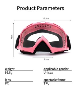 <span class=keywords><strong>Gafas</strong></span> de <span class=keywords><strong>Motocross</strong></span> <span class=keywords><strong>Blancas</strong></span> para Hombre, Modelo 2026, para Todoterreno - Product Image 2