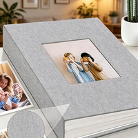Maßgefertigtes Hochwertiges Fotoalbum, Hergestellt aus Premium Weißem Kunstdruckpapier