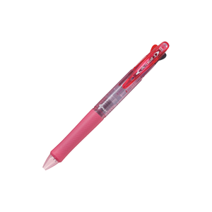 BKAB-40EF Bolígrafo Multicolor de Tres Colores con Mecanismo Deslizante, Tinta Acrílica de Baja Viscosidad, Cuerpo de Plástico Reciclado, Tres Transparentes - Product Image 3