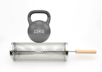Barbecue d'extérieur en acier inoxydable pour la cuisson de la viande, cage portable, outils à charbon de bois, dispositif anti-brûlure, personnalisation en gros