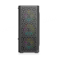Boîtier PC Gaming OEM ODM en Gros Blanc Noir ATX Full Tower Châssis Métallique Panneau Latéral Transparent Ports USB/Audio Moule Privé pour Ordinateur de Bureau